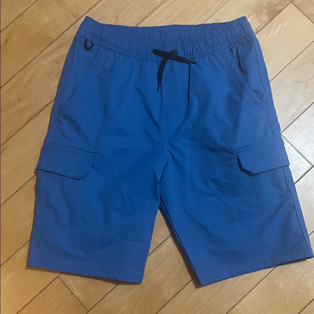 Youth Wrangler Blue Cargo Shorts New without Tags